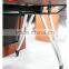Modern Office Furniture Wood Table Metal Computer Table