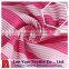 polyester spandex fleeder stripe jersey fabric