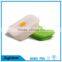 space saving product silicone delicate foldable lunch box/silicone food container