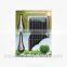 Portable solar lantern with 2 bulb for Japan,Korea,USA,EU ect.