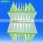 Green F6 Synthetic Pocket Air Filter / Filtration HVAC For Ventilaton