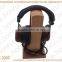 Wooden Earphone Display, Custom shape earphone wooden display, earphone display supplier