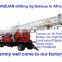 Famous in Mid-east market!! BZT1500 trailer mounted water well drilling rig