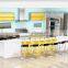 2015 Universal Yellow Lacquer Kitchen Cabinet