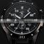 CURREN Army Black Steel Date Display White Dial Quartz Sport Men's Analog Wrist Watch