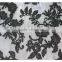 Latest modern black beads embroidery textile fabric for cloths or dress