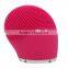 As seen on TV 2016 silicone facial cleansing brush,vibrating facial massager