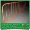Galvanized steel tube temporary event fencing crowd barrier for advertising