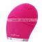 Silicone Deep Clean Facial Cleanser Vibration Cleaning Pulsating Brushes Electric Face Massager For Skin Care