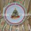daily used porcelain soup plate cut edge ceramic plate