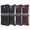Dual Layer Tough Rugged Kickstand Hard Hybrid Armor Heavy Duty Shockproof Case for MIRCOSOFT LUMIA 850
