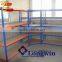 Boltless storage free standing corner shelf unit