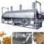 snack food continous fryer machine