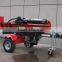 Gasonline 40Ton Log splitter wood log cutter splitter Plywood packing