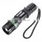 Hot selling zoom rechargeable aluminium LED flashlight tactical flashlight
