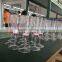 custom led cup glow lighting multicolor promotional stock led champagne glass