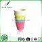 No pollution Colorful Popular Bamboo Fiber Kids Cup