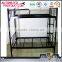 Comfortable hotel metal bed frame loft bunk bed metal bunk bed parts