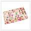China factory direct melamine plastic hotel coffee trays with handles