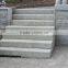 Exterior stone granite stair and step /outdoor stone steps risers granite stairs