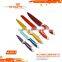 A3013 Elegant Design 5pcs Stainless Steel Knife Set With Non-stick Coating