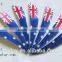 500PCS 3~5inch Customized Country Flags Arrow Vanes Fletchings For DIY Arrows