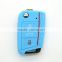 Hot selling silicone remote key cover for vw Golf 7 key case 3 button