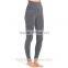 Wholesale 95% Polyester 5% Spandex High Waistband Women Yoga Pants