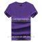 Cheap Plain Printing Pure Color Cotton Men V-neck T-shirt Wholesale China