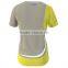 Heat transfer sublimation print dry fit running shirt