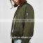Wholesale woman bomber jacket custom satin jacket fashion woman apparel
