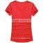 Plain no brand v-neck t-shirt for women