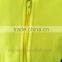 Men's top two-color high visibility polar jacket safety sweatshirt with reflective tapes