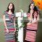 Wholesale fashion summer stripe designed 1 pc pajama for women