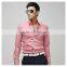 men's stylish luxury formal casual slim fit contrast color dress shirts with long sleeves