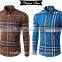 latest style round bottom casual man shirt made by man shirt manufacturer