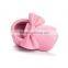 Foreign Trade Bow Soft Bottom Shoes 5107 Baby Shoes and Tassels