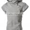 fashion style women and men short sleeve zip up with button tall fitness 80 cotton 20 polyester hoodies wholesale