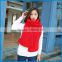Hot selling cashmere feel 100% acrylic plain colour long scarf