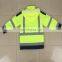 Manufacture Hi-Vis China Quality Winter Warm Safety Reflective Jacket With Pockets