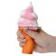 Custom slow rising squishy pu foam ice cream