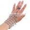 Classical Women's Bracelet Alloy with Ring Bracelet Hand Back Accessory