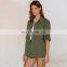 2016 New Korean Style Long Sleeve Fashion Ladies Designer Summer Coat
