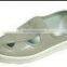 Factory direct sell esd cheap anti-static pvc shoe with four holes