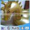 2017 Wholesale Giant Inflatable Golden Dragon Water Pool Floats