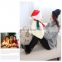 2017 hot sell christmas plush toys stuffed plush christmas decoration candy teddy bear toy