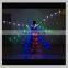 BestDance Butterfly LED rainbow programmable belly dance isis wings for dancing OEM