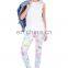 Holo fun weed gym yoga wholesale jogging tights print workout ladies cheap pattern pants fitness 3d hot leggings for women