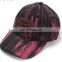 Cap factory high quality custom 6 panel leather patch logo baseball cap/hat