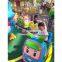 Zhongshan amusement theme park outdoor equipment 4 Seat Cute Spirit, mini tarin for kids Rail train, electric train